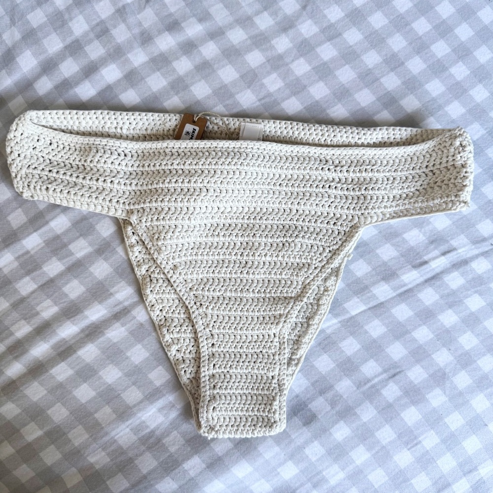 SKIMS Swim Crochet Bikini Bottom